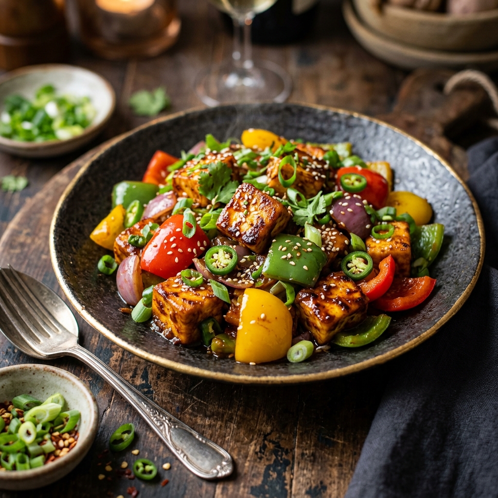 Chilli Paneer Dry